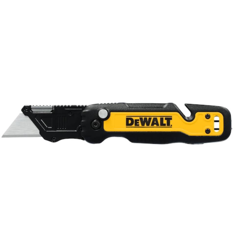 סכין טרפז מתקפלת ממתכת עם מחסנית + 5 להבים DWHT10992 DeWALT 