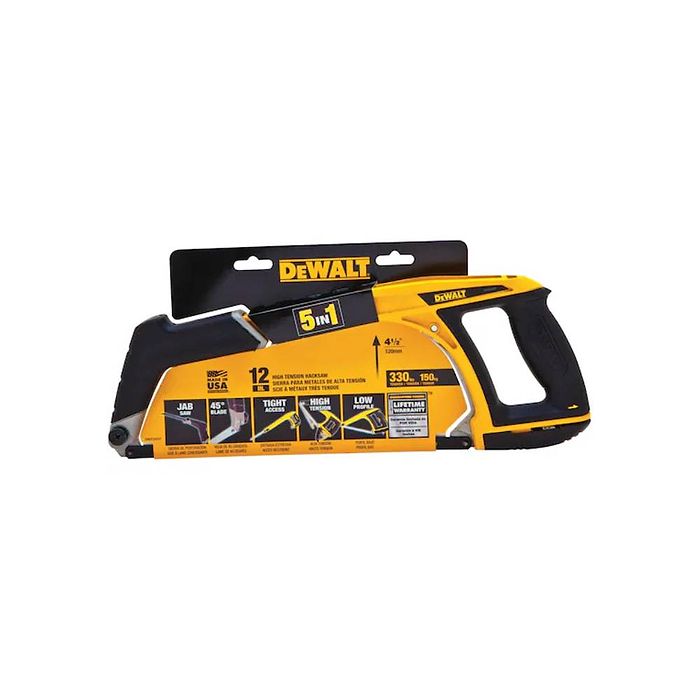 מסור קשת ידני אוניברסלי 300 ממ 5-1  דגם DWHT20547L מבית DeWALT