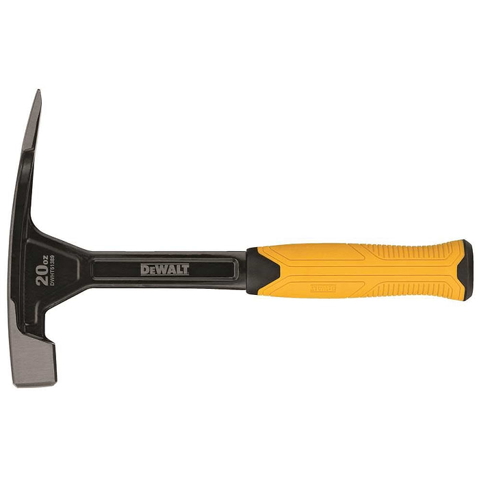 פטיש לעבודה עם לבנים 20OZ בעל ידית ארגונומית DeWALT DWHT51389