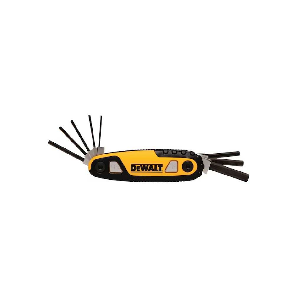 סט 8 מפתחות הלן ידניים מתקפלים  דגם DWHT70262M מבית DeWALT