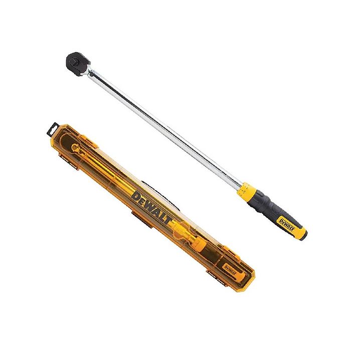 ידית מומנט (טורק מטר) דרייב 1/2 טווח המדידה 65-340 NM דגם DWMT75462 מבית DeWALT