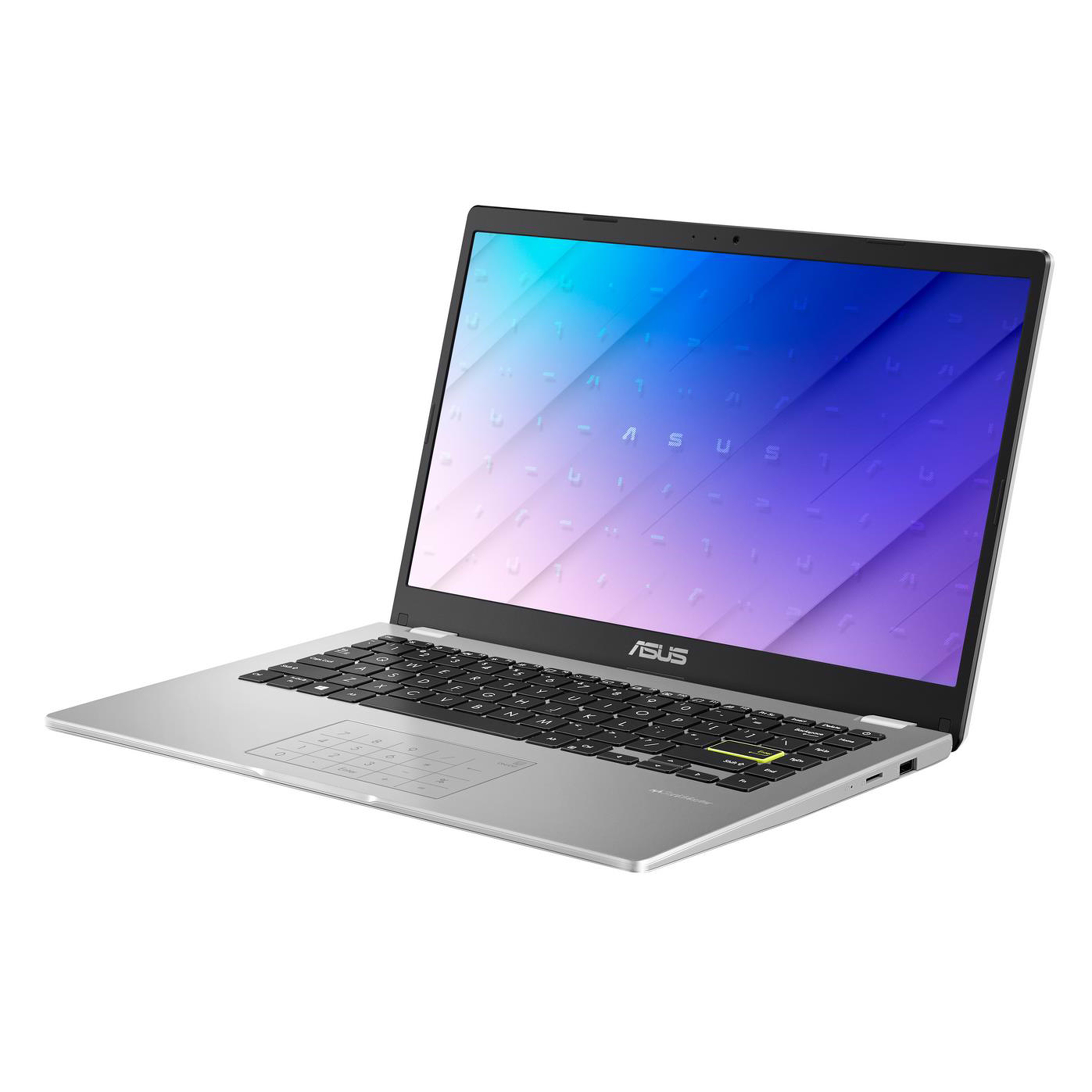 מחשב נייד Asus Laptop E410KA עם חבילת Microsoft Office 365 - צבע לבן שנה אחריות ע