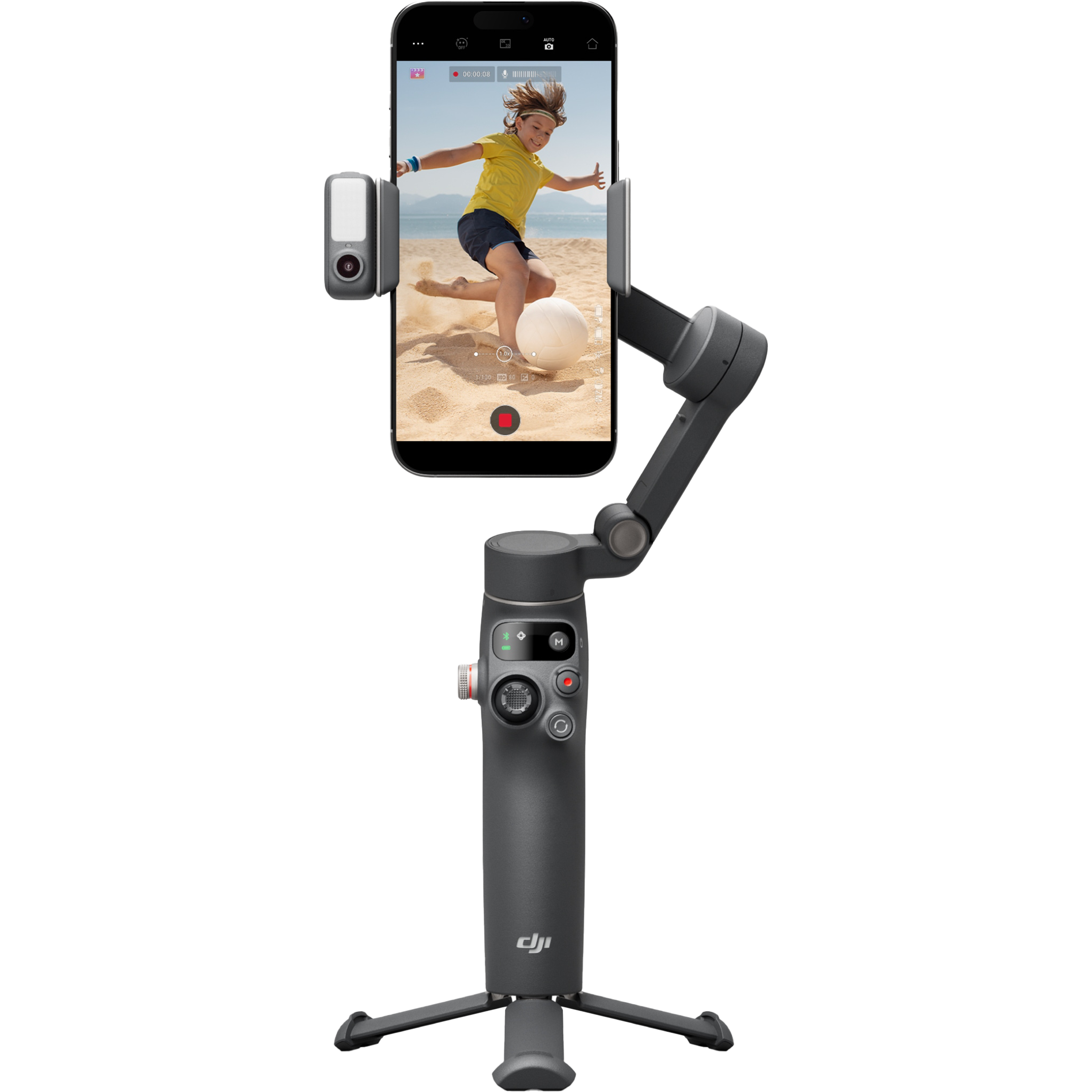 מייצב לסמארטפון DJI Osmo Mobile 7P - צבע אפור שנה אחריות ע