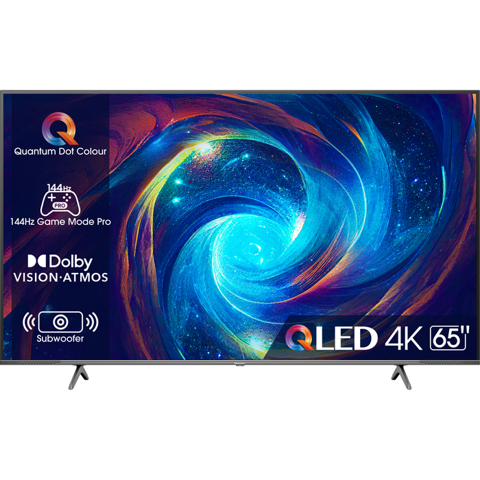טלוויזיה חכמה 65 אינץ' Hisense 65E7KQ PRO Smart TV 4k QLED - שלוש שנים אחריות עי היבואן הרשמי 