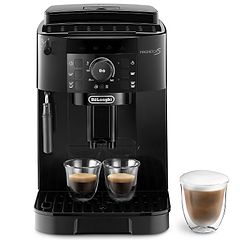 מכונת קפה אספרסו אוטומטית Delonghi ECAM12.121.B Magnifica - צבע שחור שנתיים אחריות ע"י היבואן הרשמי