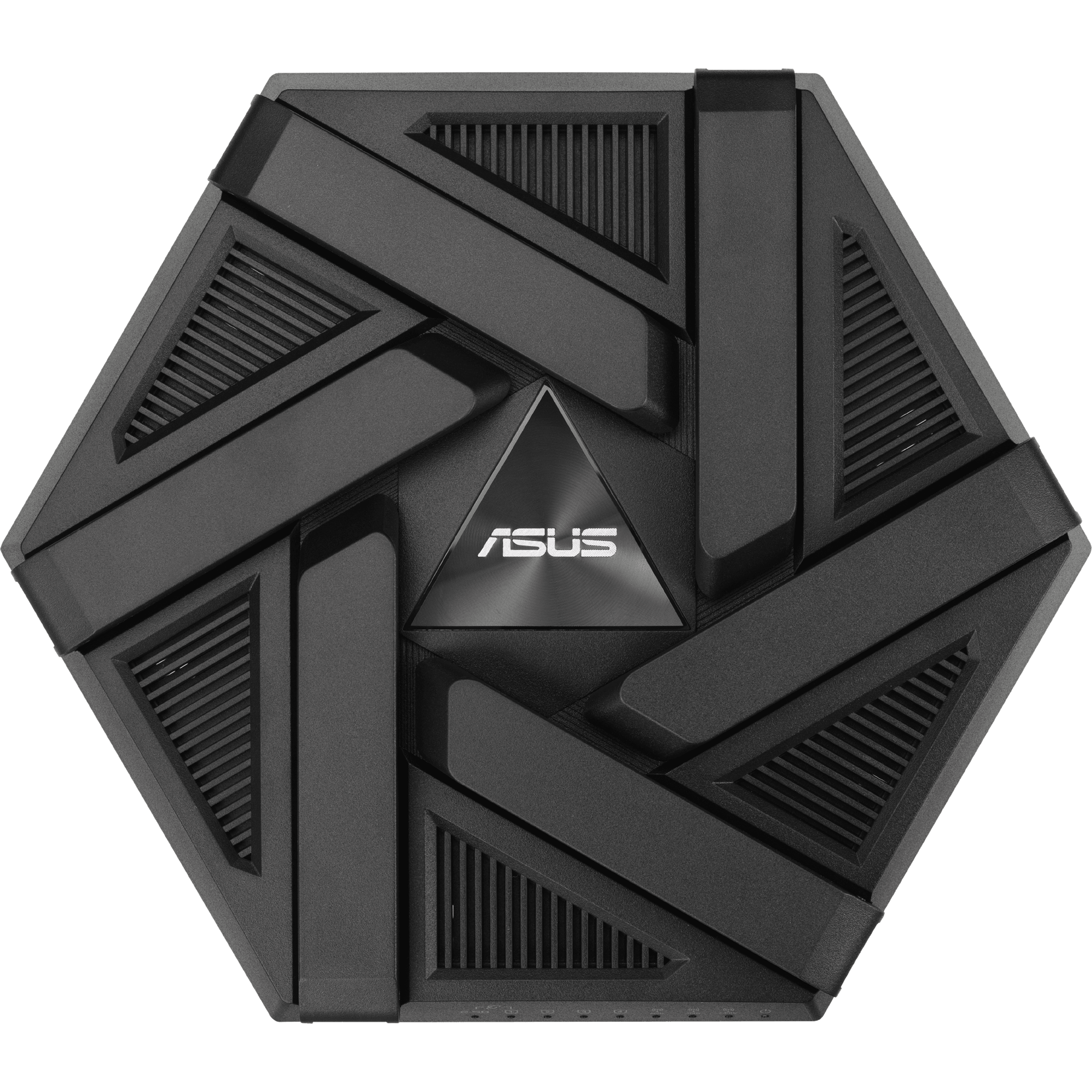 ראוטר אלחוטי Asus RT-AXE7800 WiFi 6E - צבע שחור שלוש שנות אחריות ע