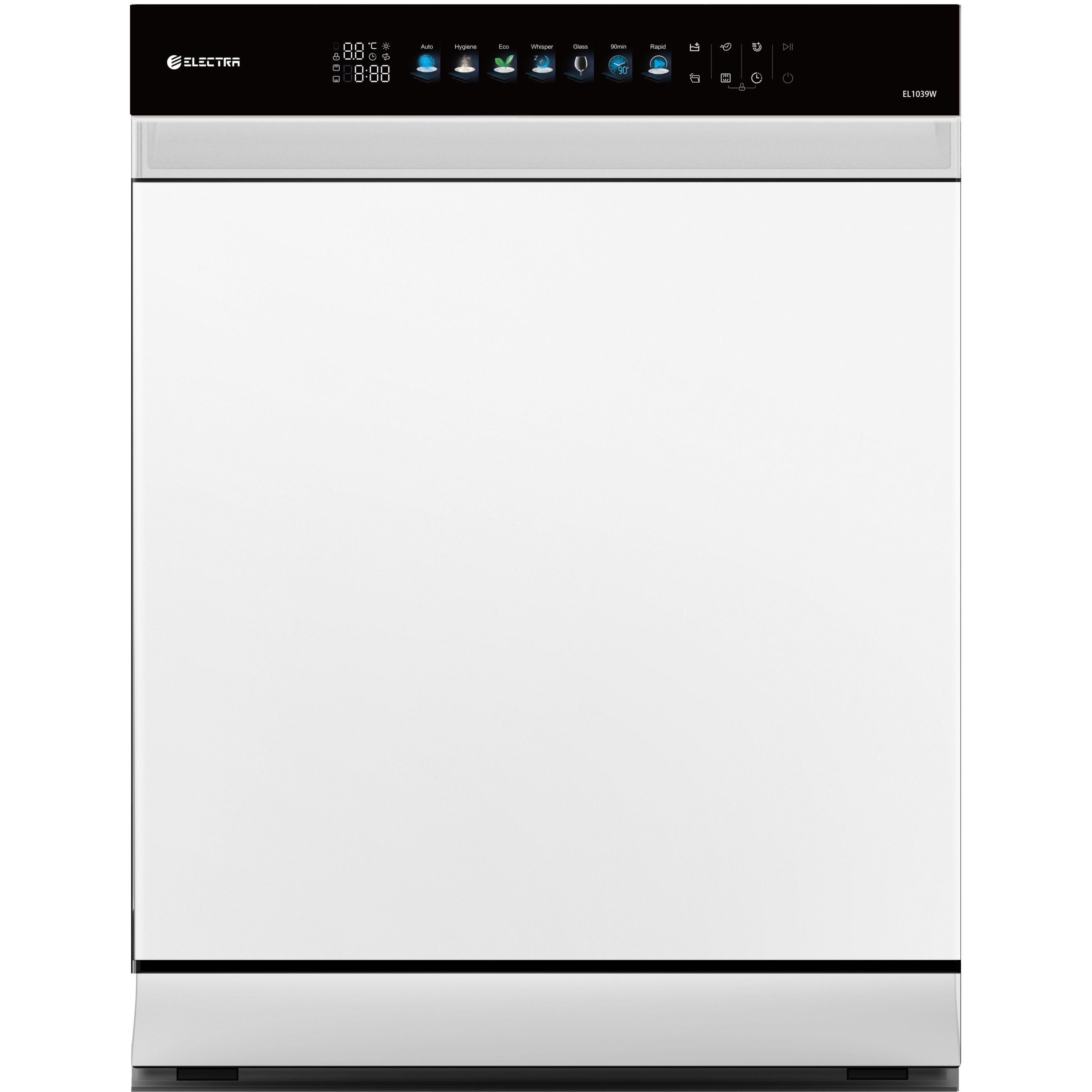 מדיח כלים רחב 14 מערכות כלים Electra EL1039W - גימור לבן אחריות ע