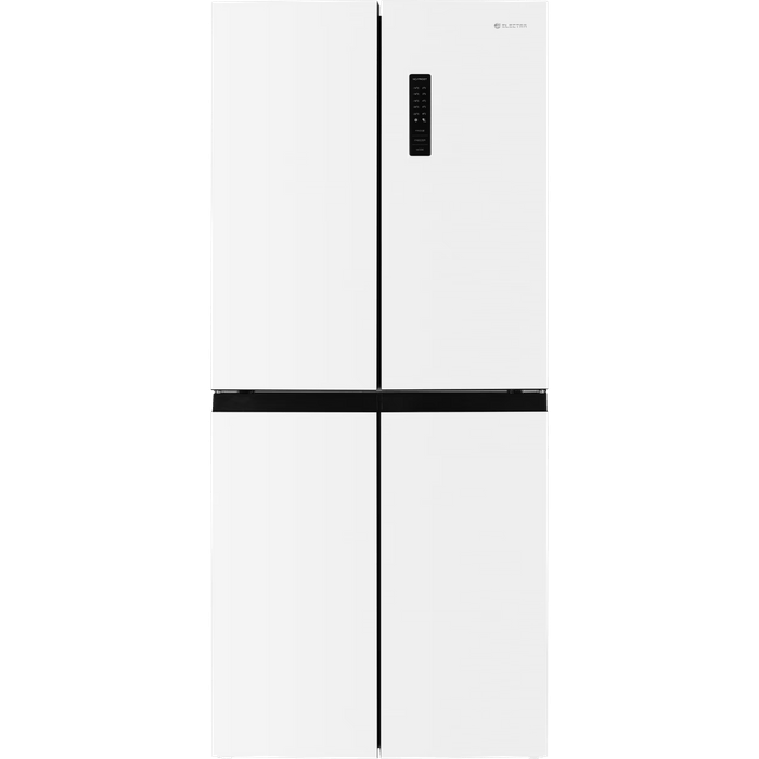 מקרר 4 דלתות מקפיא תחתון 362 ליטר נטו Electra EL404W עם מפסק שבת - גימור לבן אחריות עי היבואן הרשמי