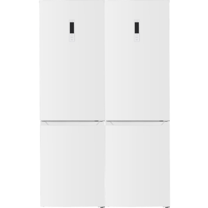 מקרר מקפיא תחתון 120 סמ (2 יחידות של 60 סמ) Electra EL47W - גימור לבן אחריות עי היבואן הרשמי
