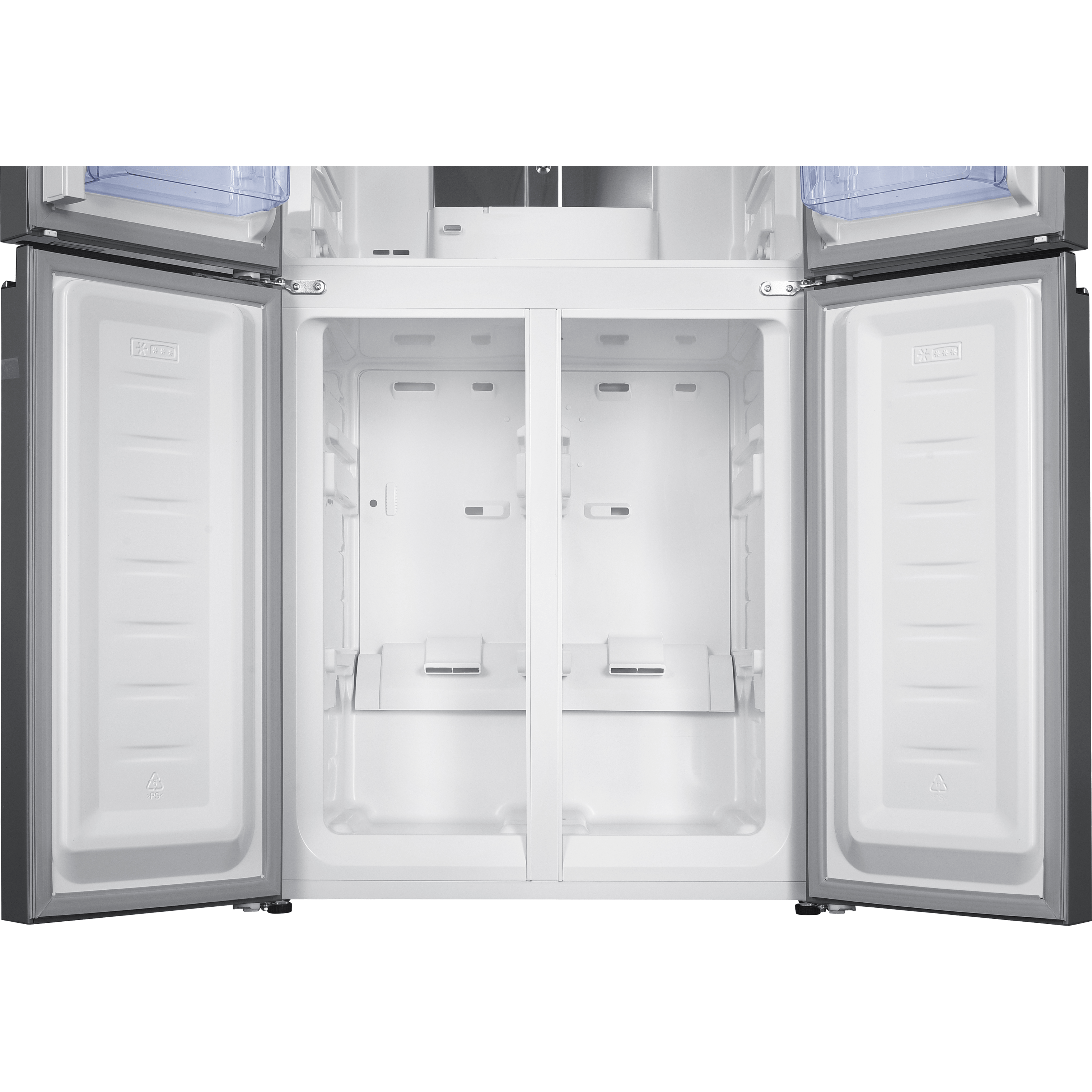 מקרר 4 דלתות 421 ליטר נטו Electra EL486N עם מפסק תאורה באישור מכון צומת - גימור נירוסטה אחריות ע