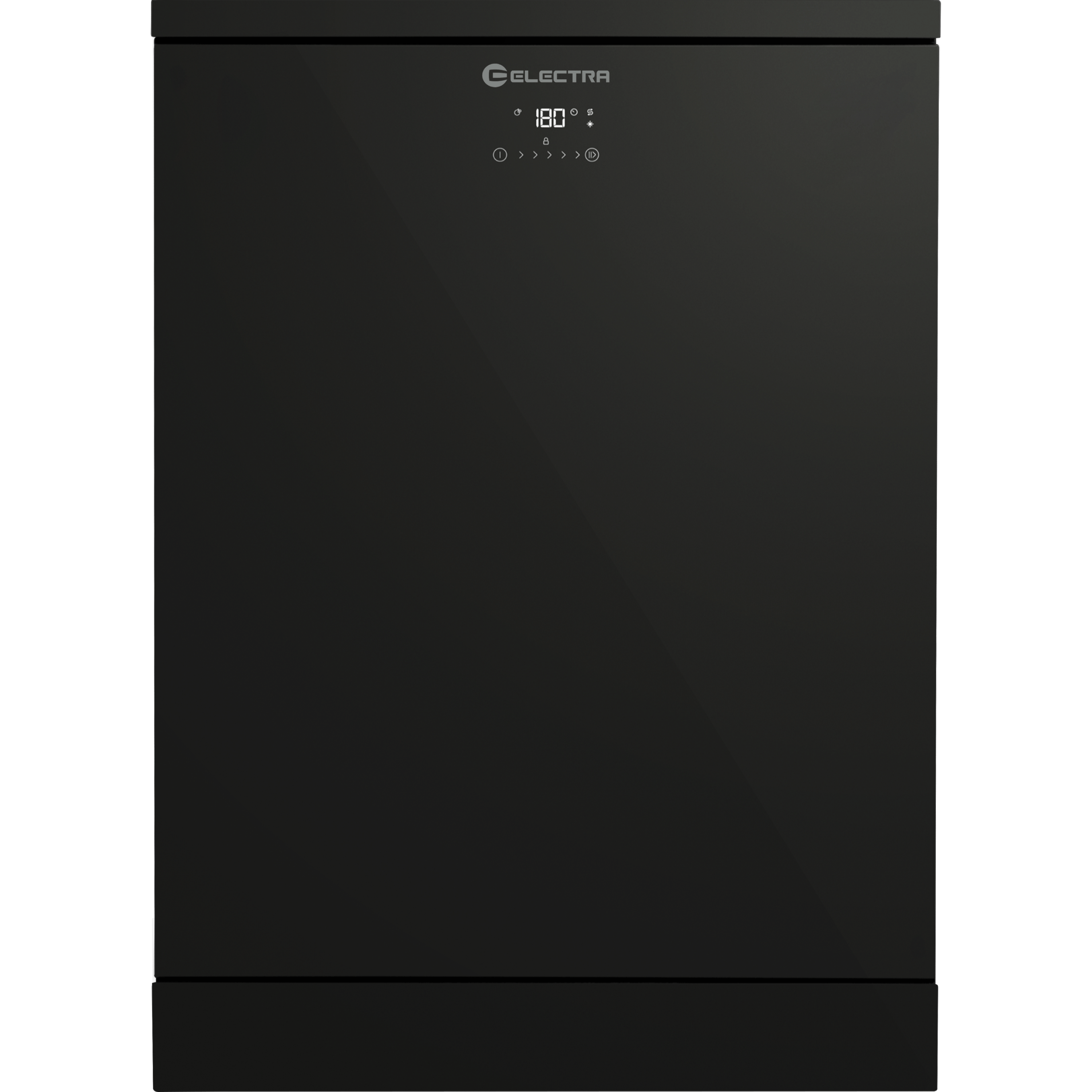 מדיח כלים 15 מערכות כלים Electra EL979GBL - גימור זכוכית שחורה אחריות ע