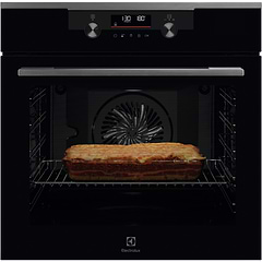 תנור בנוי פירוליטי 71 ליטר Electrolux EOP7528H תוצרת גרמניה - גימור שחור אחריות ע"י היבואן הרשמי