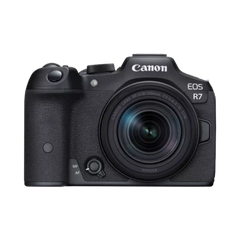 מצלמה דיגיטלית ללא מראה Canon R7 RFS 18-150 S - צבע שחור שלוש שנות אחריות ע"י היבואן הרשמי