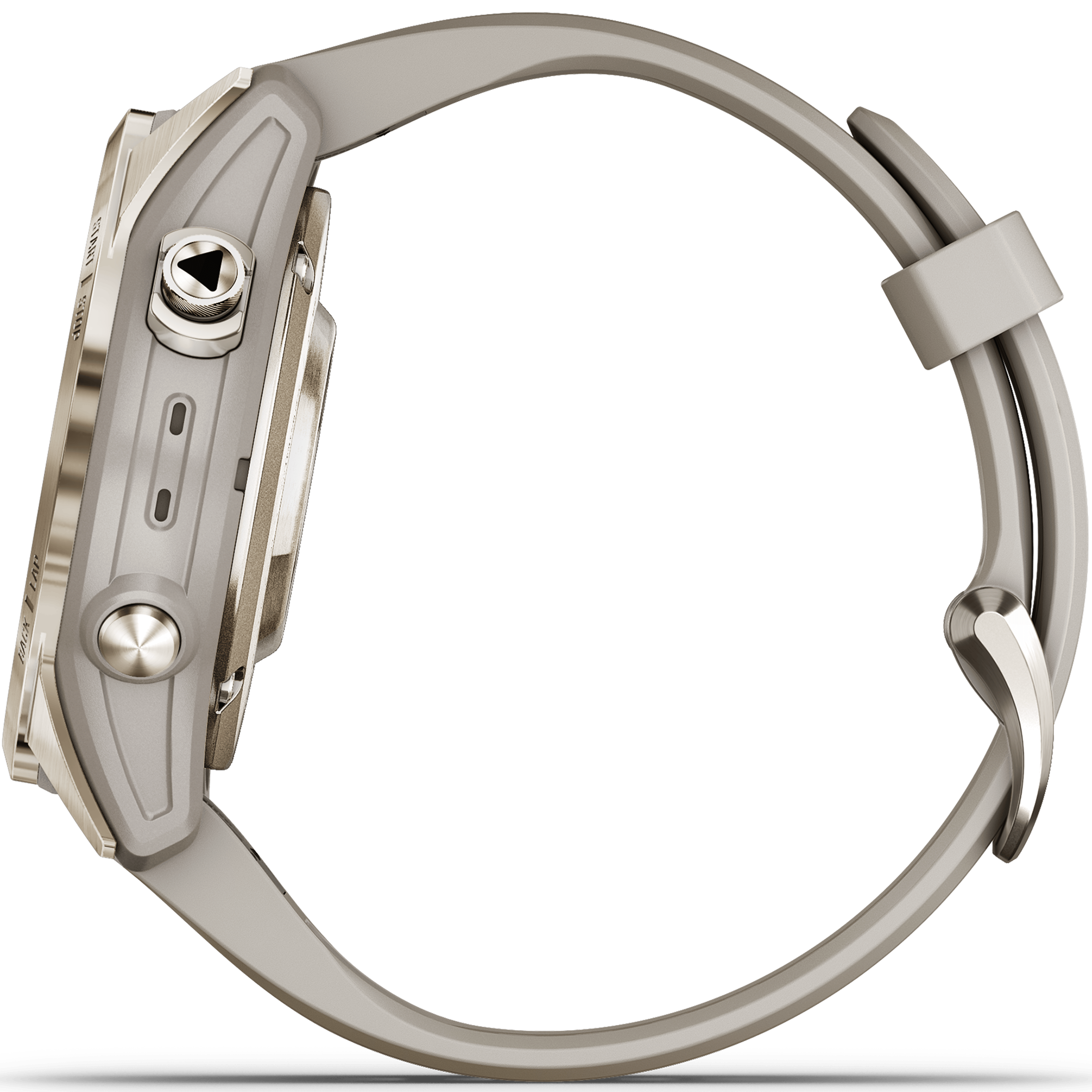 שעון ספורט חכם Garmin Epix Pro (Gen 2) Sapphire 42mm - צבע זהב בהיר שנתיים אחריות ע