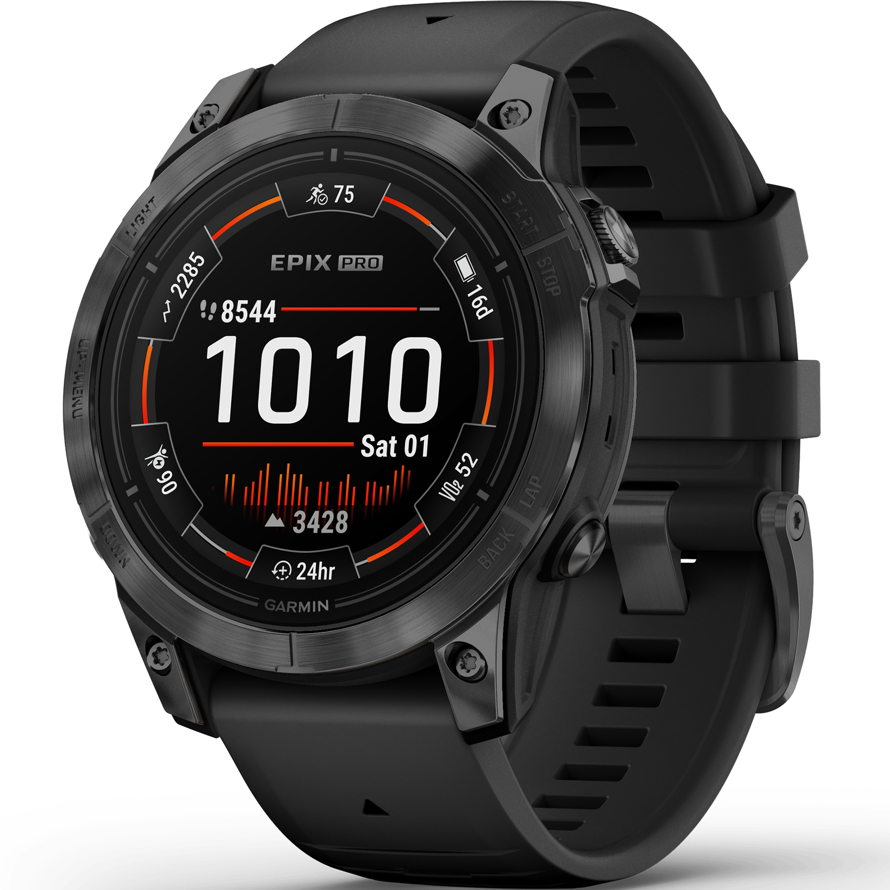 שעון ספורט חכם Garmin Epix Pro (Gen 2) 47mm - צבע שחור שנתיים אחריות ע