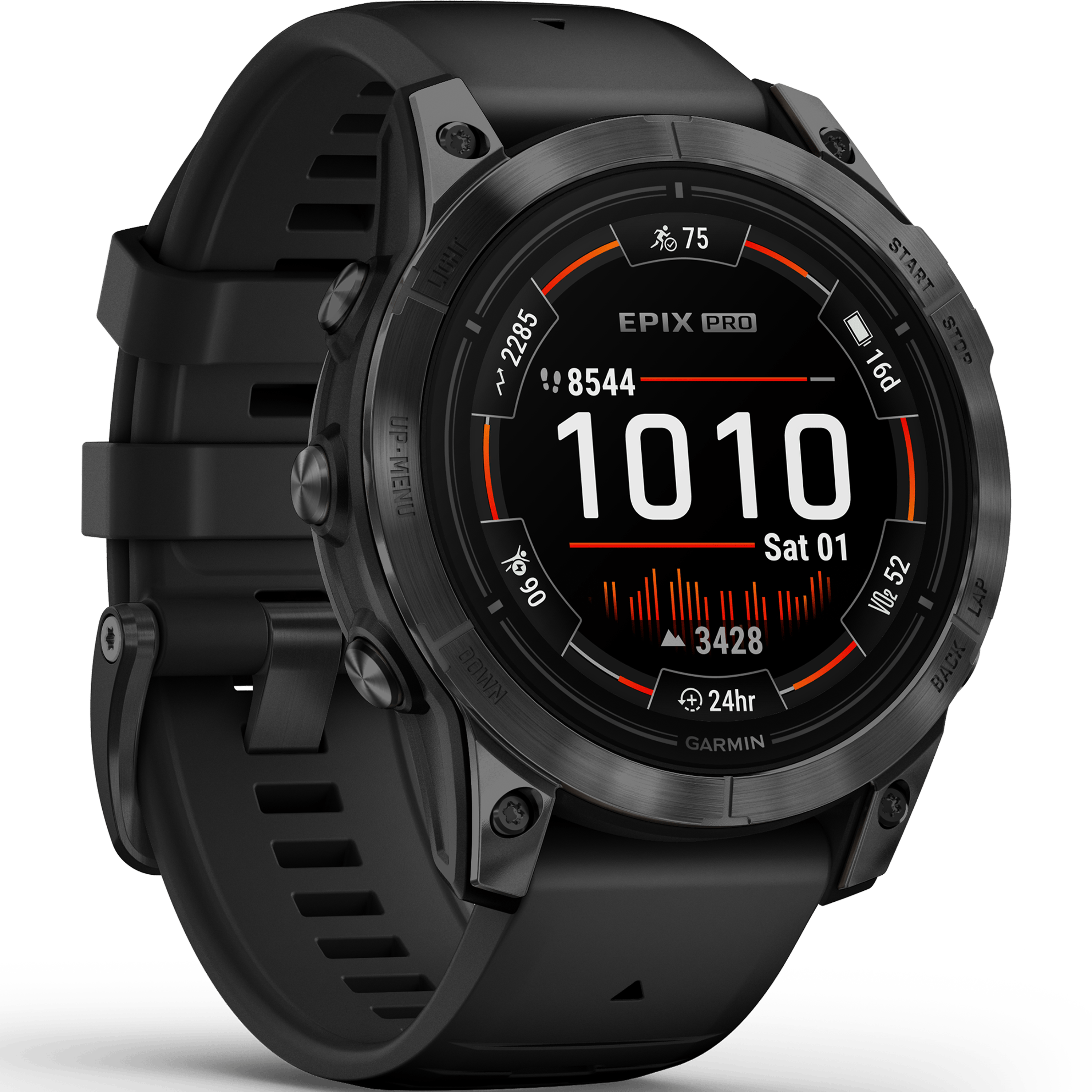 שעון ספורט חכם Garmin Epix Pro (Gen 2) 47mm - צבע שחור שנתיים אחריות ע