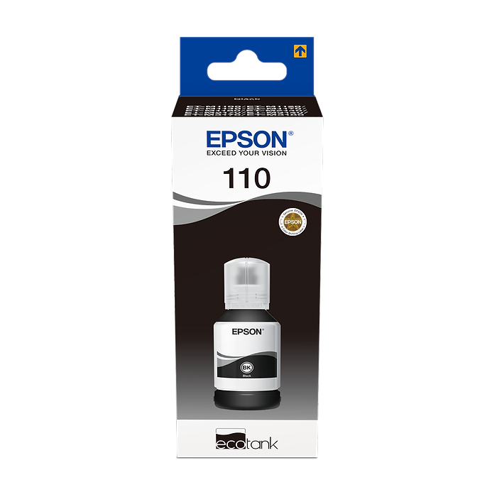 בקבוק דיו מקורי 70 מל Epson EcoTank 110 - צבע שחור