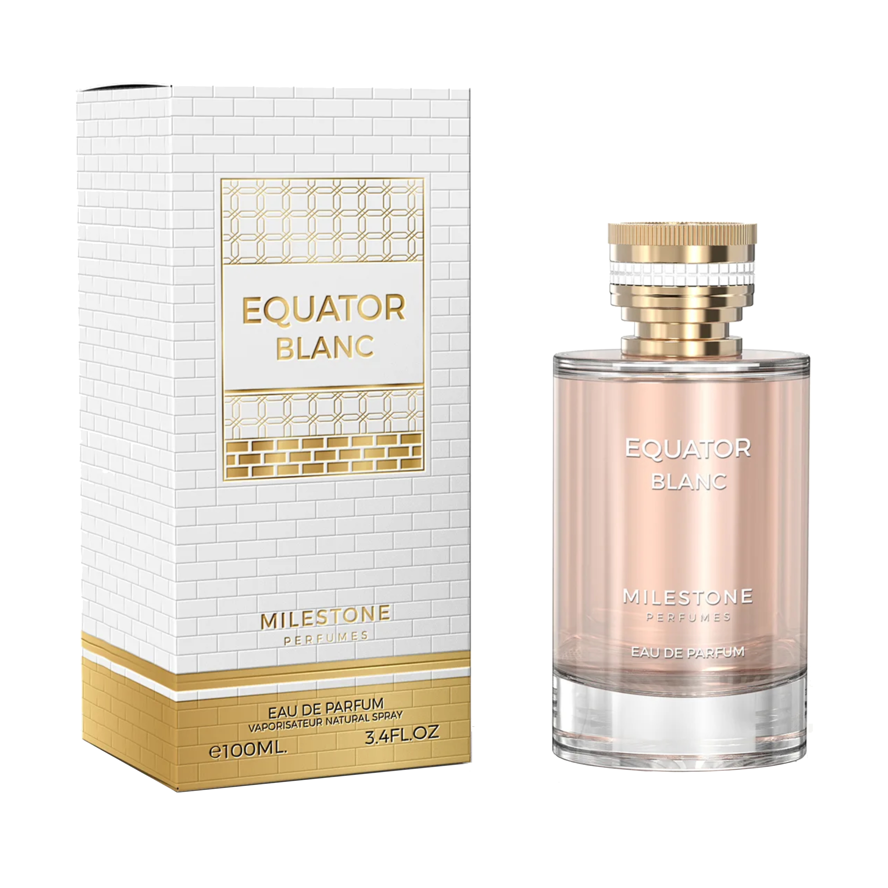 בושם לאישה Milestone Equator Blanc E.D.P 100ml 