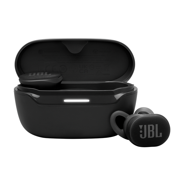 אוזניות ספורט אלחוטיות JBL Endurance Race 2 ANC TWS IP68 - צבע שחור שנה אחריות עי היבואן הרשמי