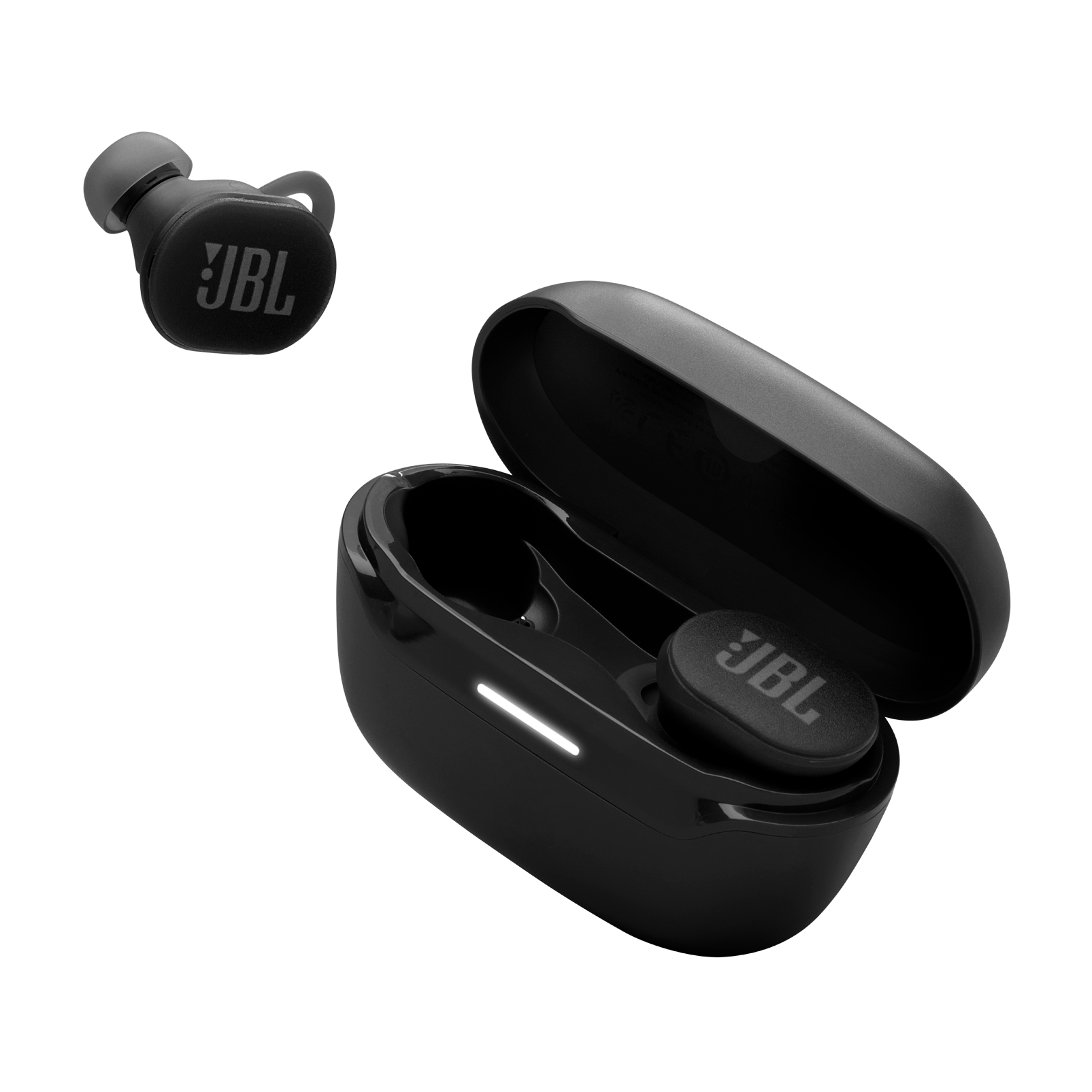 אוזניות ספורט אלחוטיות JBL Endurance Race 2 ANC TWS IP68 - צבע שחור שנה אחריות ע
