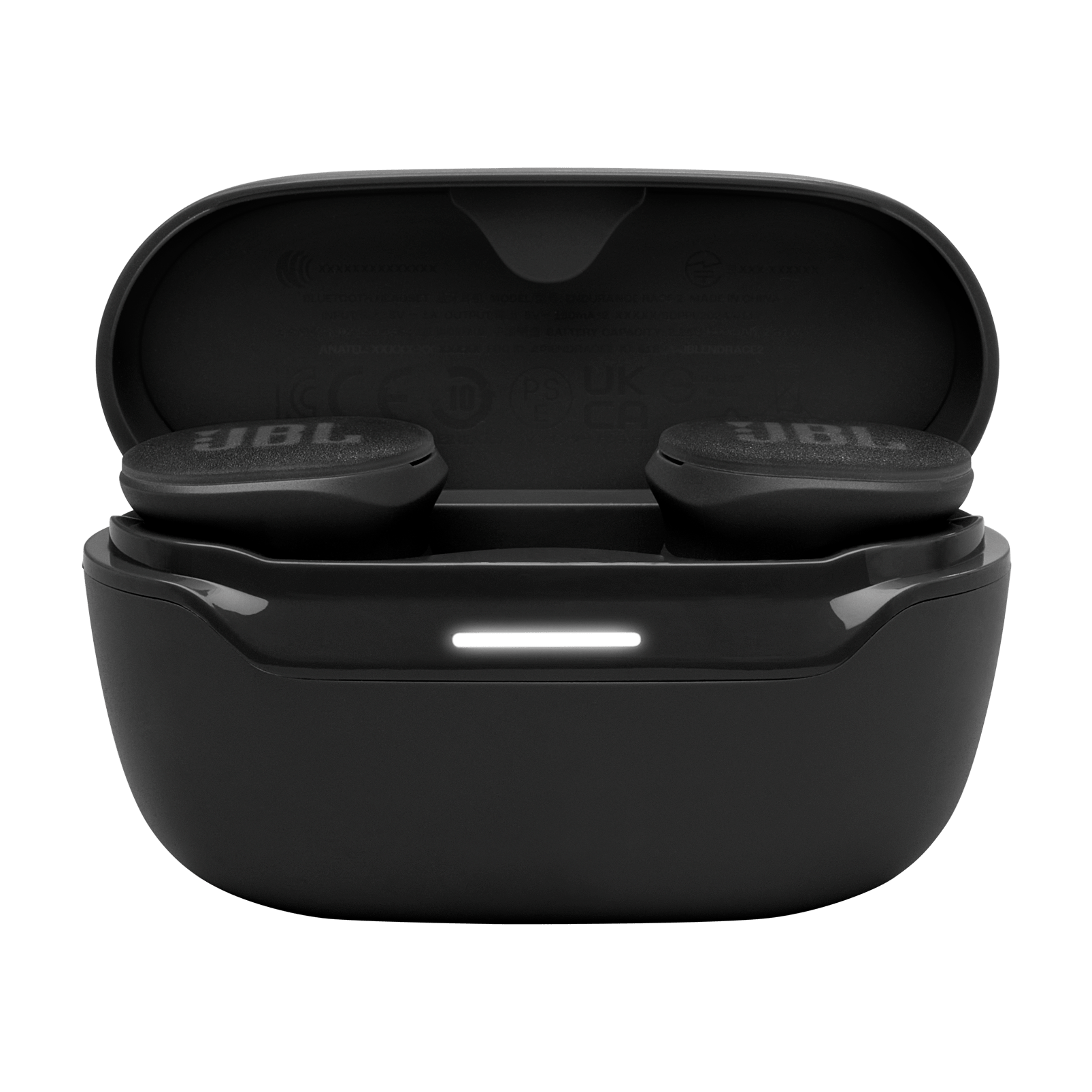 אוזניות ספורט אלחוטיות JBL Endurance Race 2 ANC TWS IP68 - צבע שחור שנה אחריות ע
