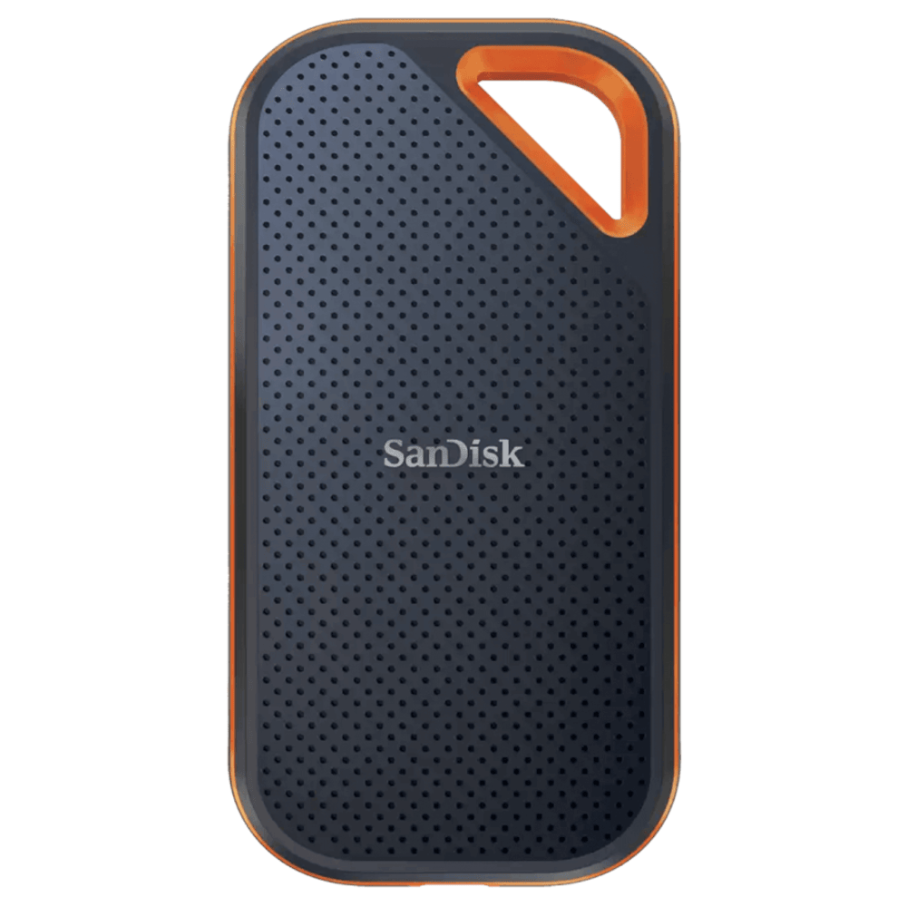 כונן SSD חיצוני נייד SanDisk Extreme Pro 1TB SDSSDE81-1T00-G25 - צבע שחור חמש שנות אחריות ע