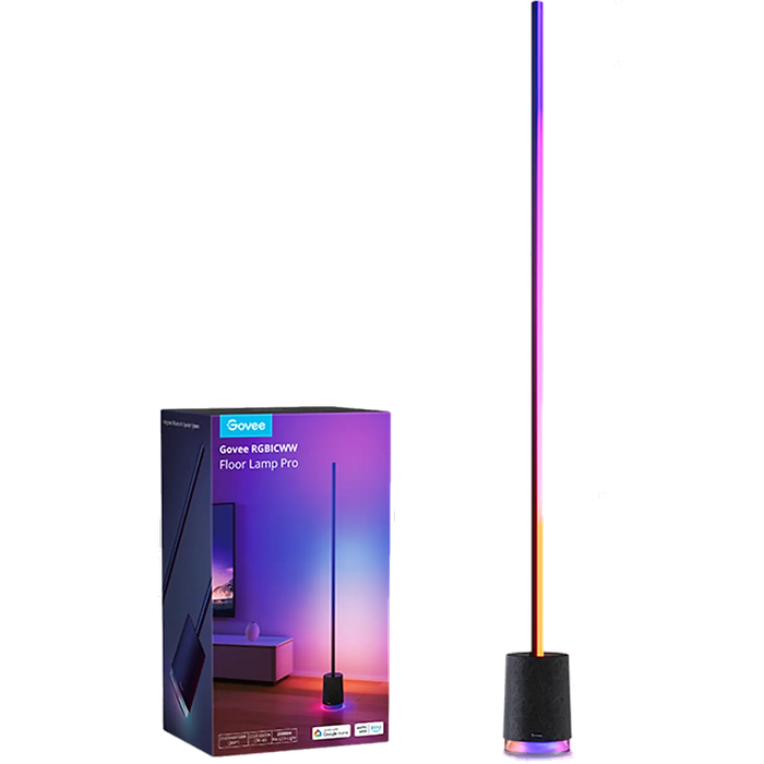 מנורת רצפה עם רמקול Govee 450132H RGBICWW Floor Lamp Pro - צבע שחור שנה אחריות עי היבואן הרשמי