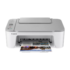 מדפסת משולבת Canon TS3451 - צבע לבן שנתיים אחריות ע"י היבואן הרשמי