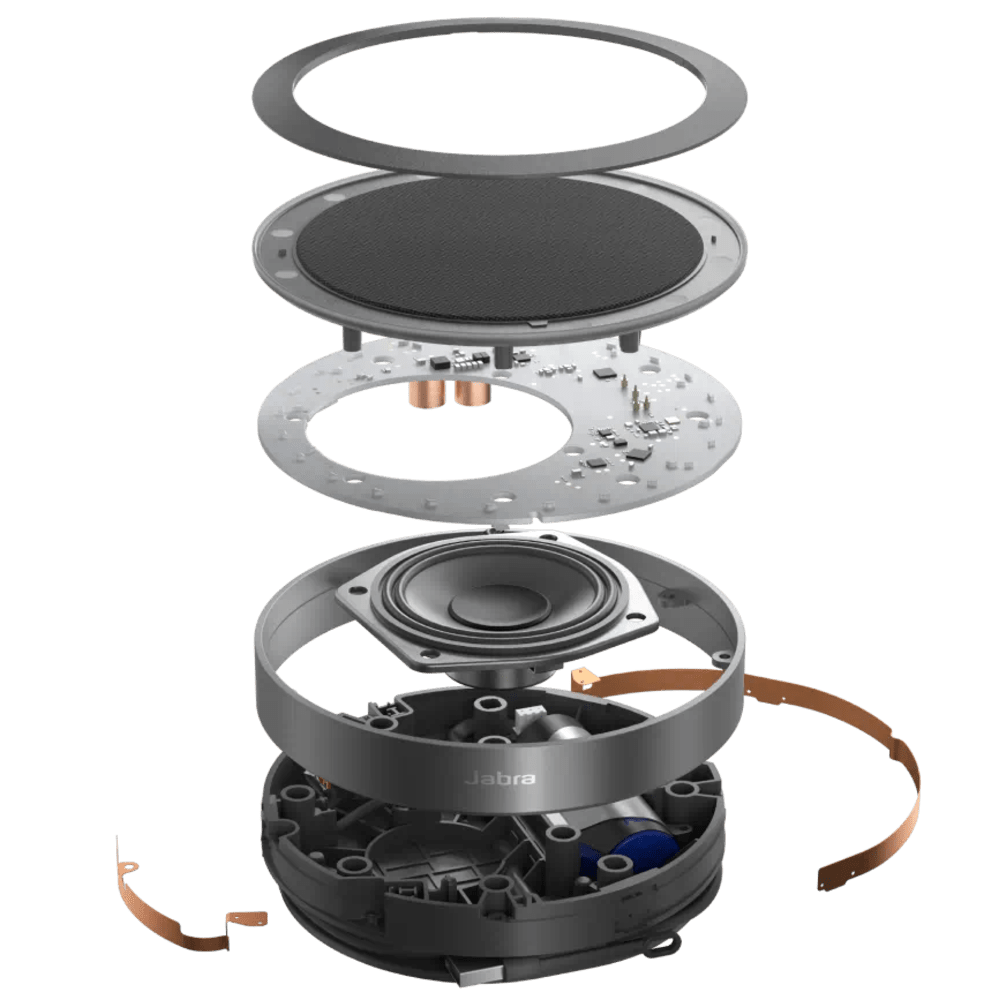 רמקול נייד לחדרי ישיבות Jabra Speak2 75 MS - צבע שחור שנתיים אחריות ע