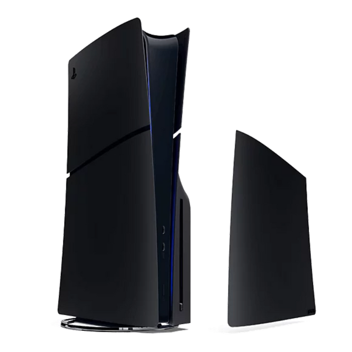 כיסוי צבעוני רשמי לקונסולת Sony Playstation 5 Slim - צבע שחור שנה אחריות עי היבואן הרשמי