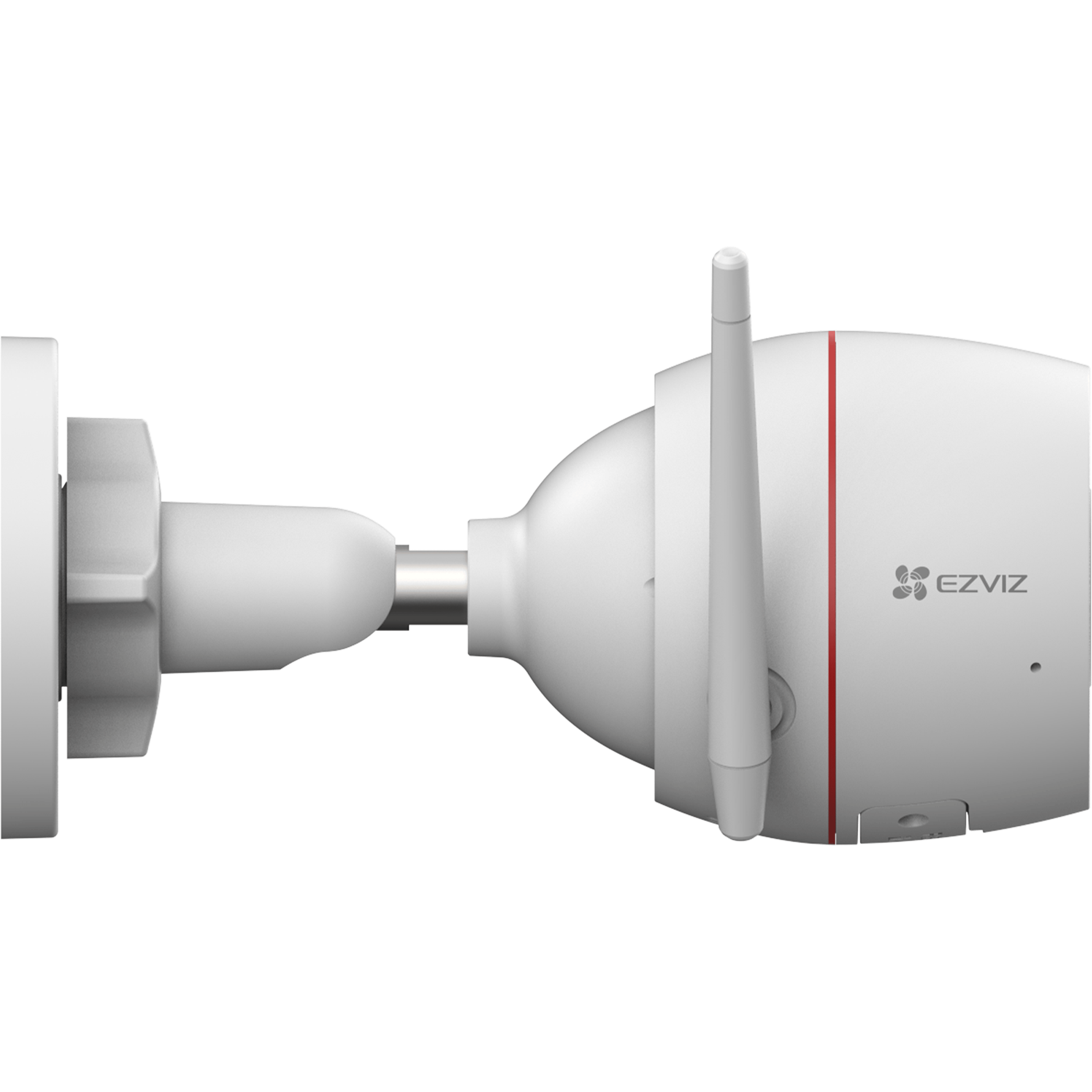 מצלמת אבטחה חיצונית עם ראיית לילה Ezviz H3c 2K+ 4MP - צבע לבן שנה אחריות ע