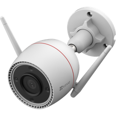 מצלמת אבטחה חיצונית עם ראיית לילה Ezviz H3c 2K - צבע לבן שנה אחריות ע"י היבואן הרשמי