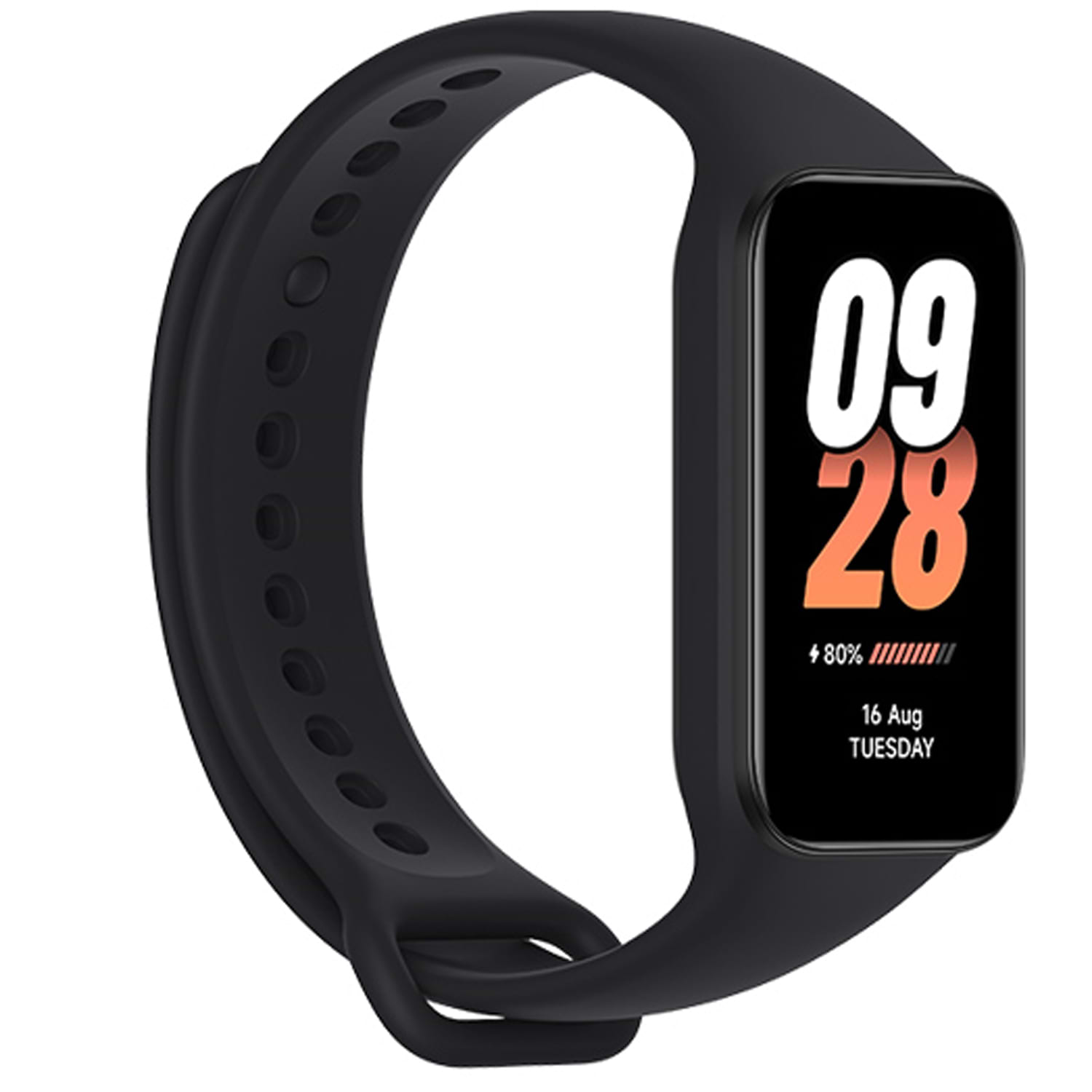 צמיד כושר חכם Xiaomi Smart Band 8 Active - צבע שחור שנה אחריות ע