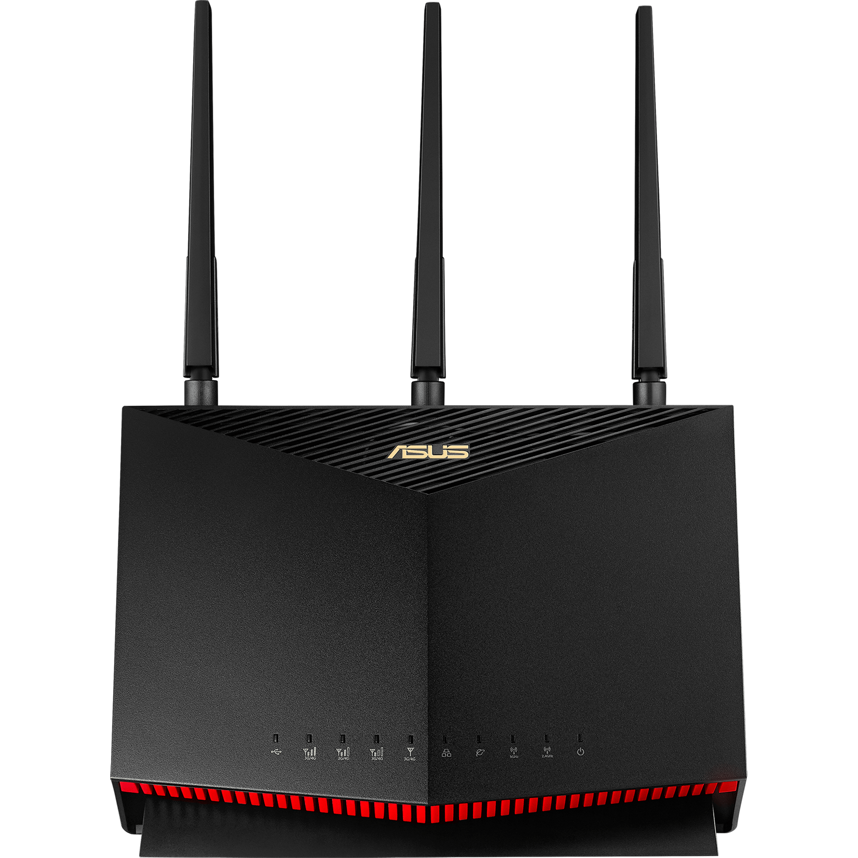 ראוטר אלחוטי Asus 4G-AC86U AC2600 4G LTE - צבע שחור שלוש שנות אחריות ע