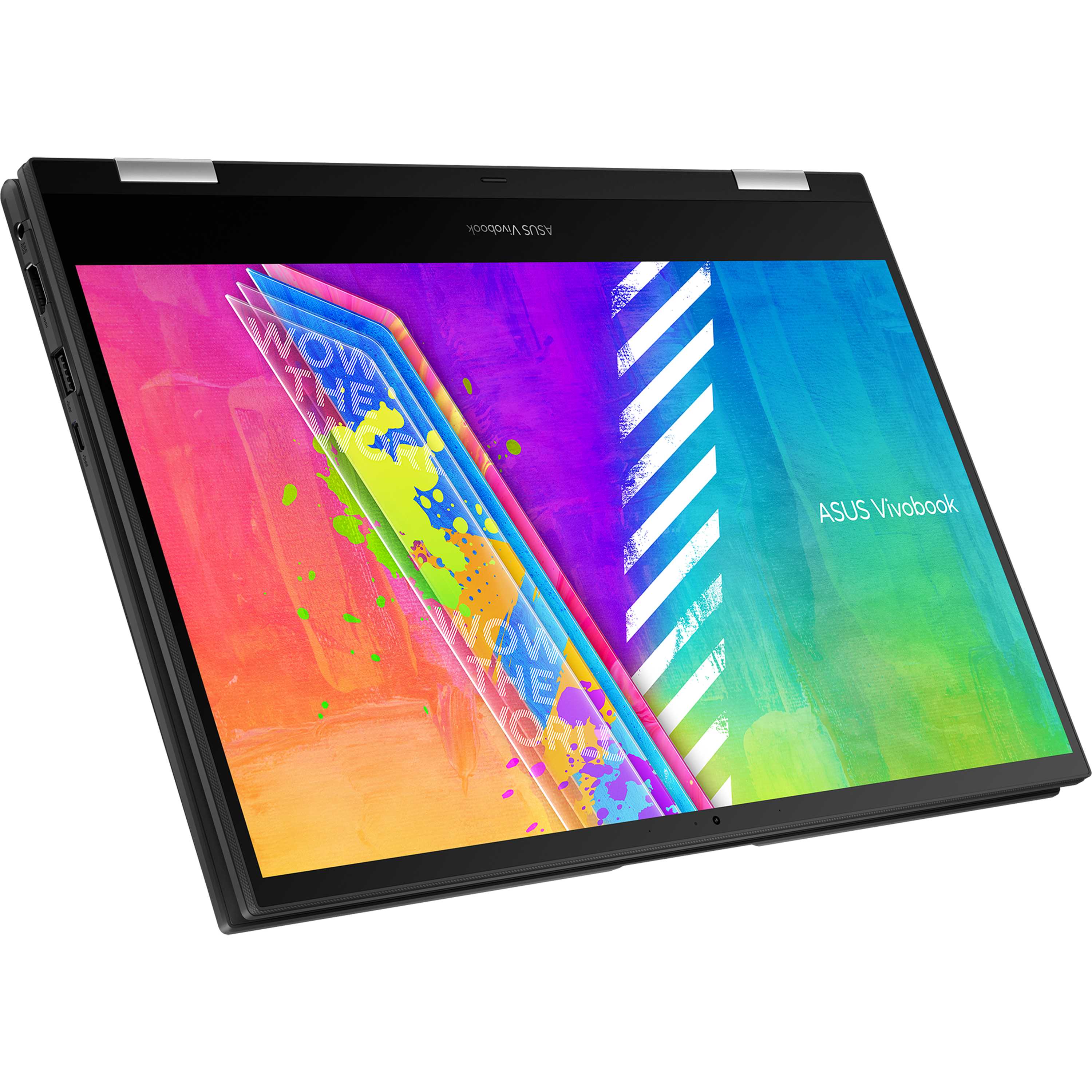 מחשב נייד עם מסך מגע Asus Vivobook Go 14 Flip TP1400KA-EC075WS - Celeron N4500 128GB eMMC 4GB RAM Windows 11s - צבע כחול שנה אחריות ע