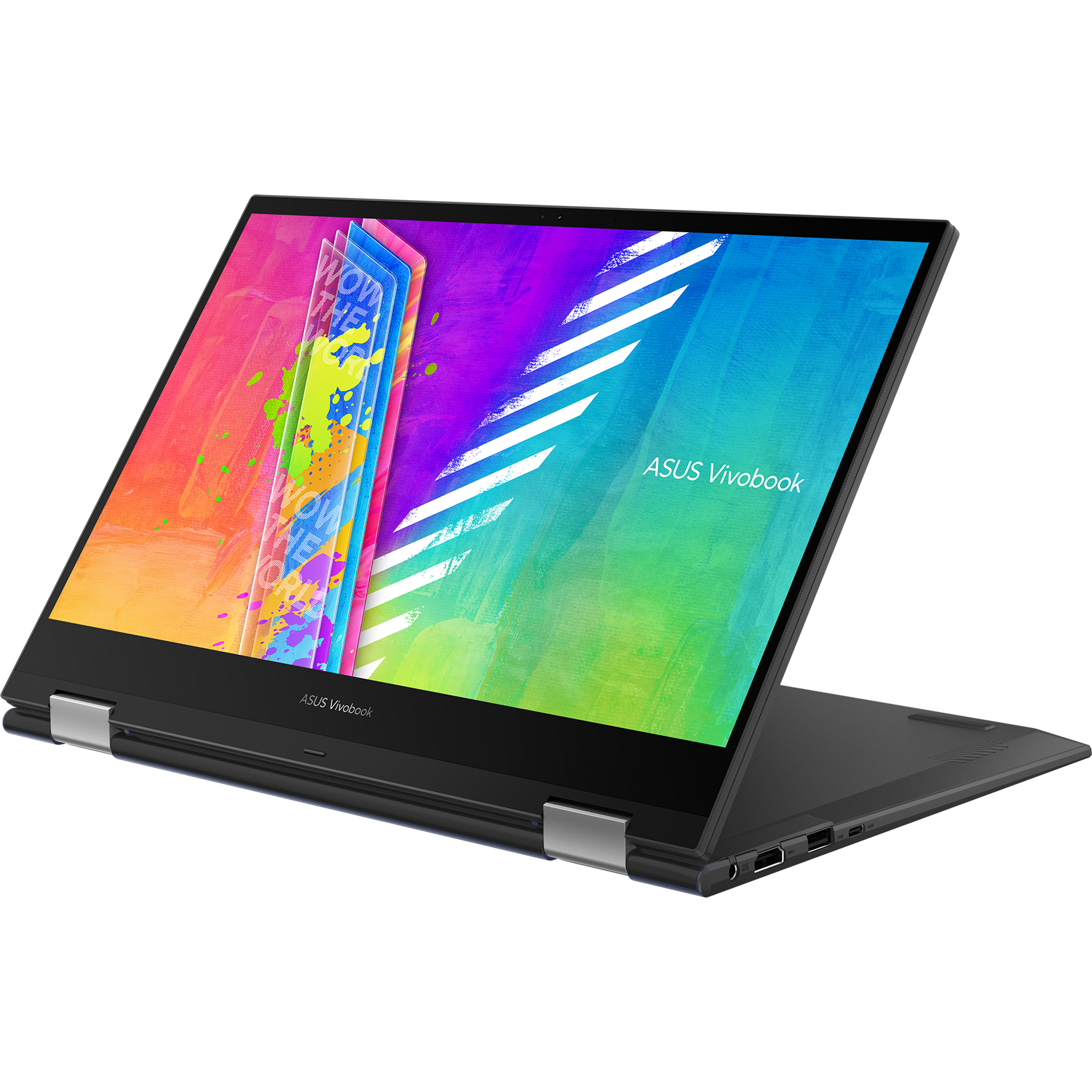 מחשב נייד עם מסך מגע Asus Vivobook Go 14 Flip TP1400KA-EC075WS - Celeron N4500 128GB eMMC 4GB RAM Windows 11s - צבע כחול שנה אחריות ע