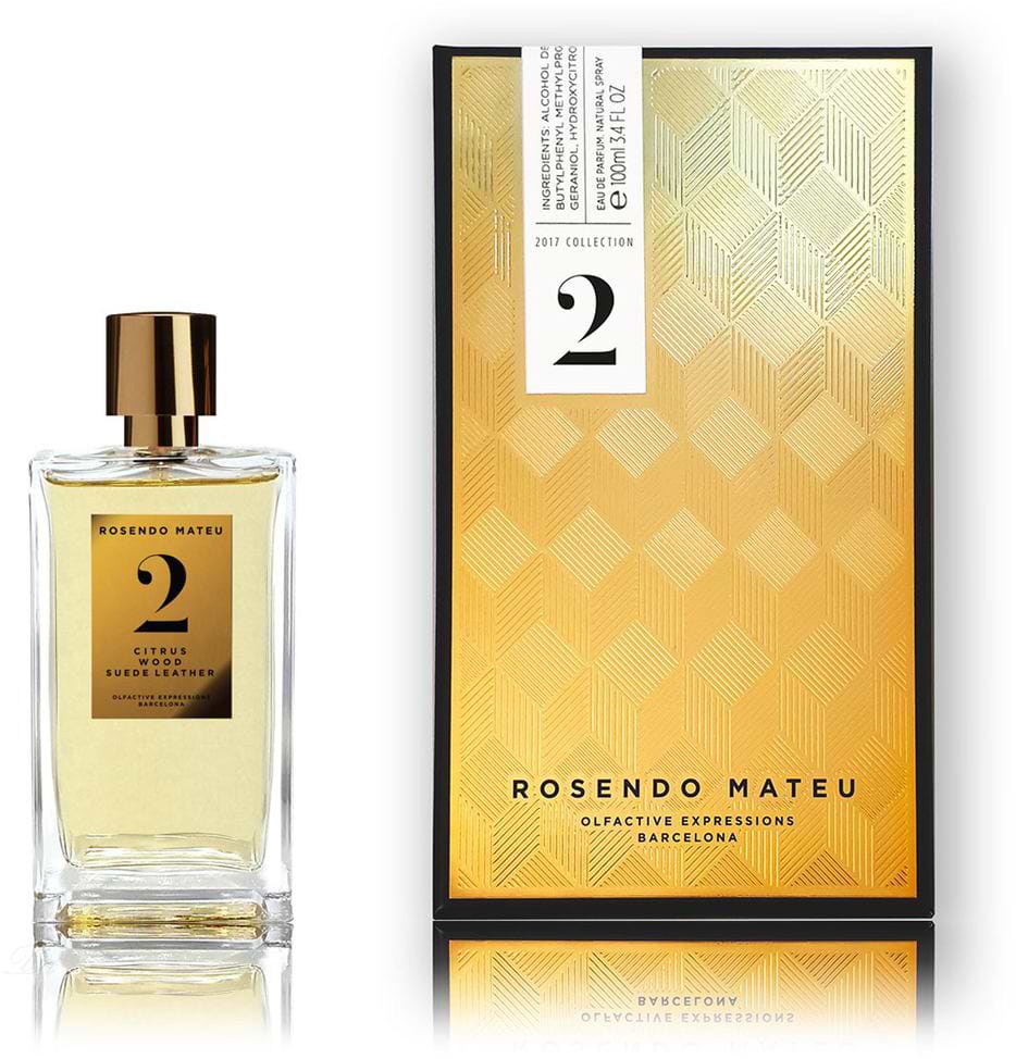 בושם לאשה רוסנדו מתאו Rosendo Mateu No.2 Citrus Wood Suede Leather E.D.P 100ml