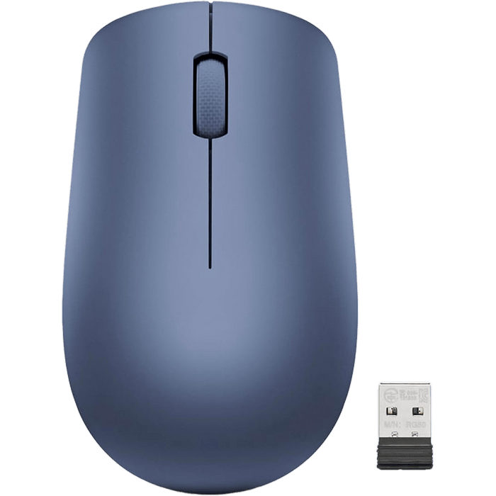 עכבר אלחוטי Lenovo 530 - צבע כחול שנה אחריות עי היבואן הרשמי