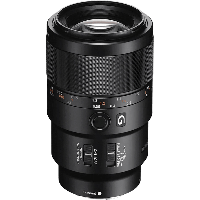 עדשת Sony FE 90mm f/2.8 Macro G OSS - צבע שחור שלוש שנות אחריות עי היבואן הרשמי