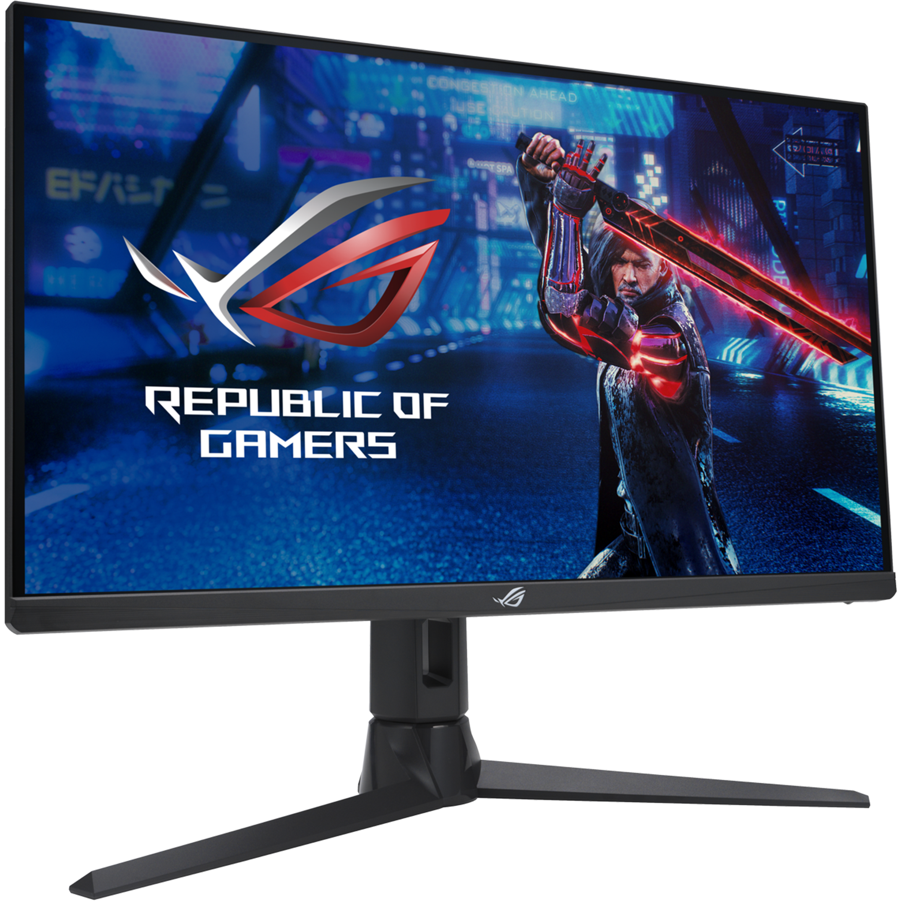 מסך מחשב גיימינג 27'' Asus ROG Strix XG27AQMR G-Sync Fast IPS WQHD 1ms 300Hz - צבע שחור שלוש שנות אחריות ע