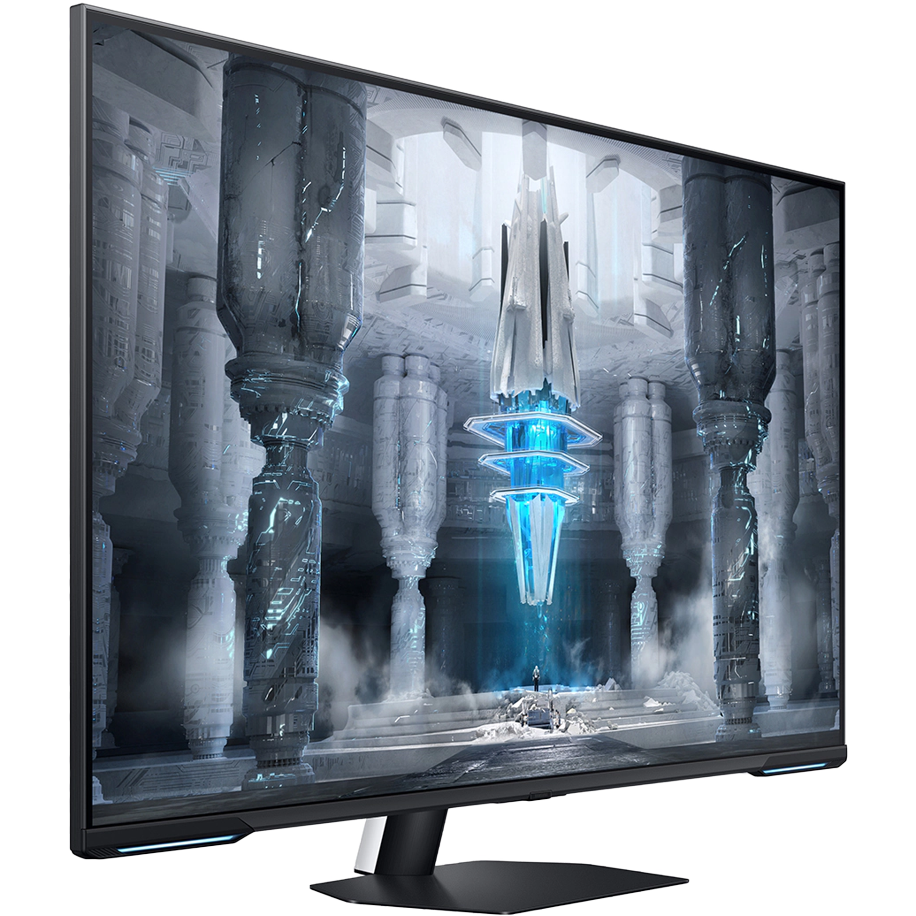 מסך מחשב גיימינג חכם 43'' Samsung Odyssey Neo G7 S43CG700NP 4K UHD VA FreeSync Premium Pro 144Hz 1ms - צבע שחור ולבן שלוש שנות אחריות ע