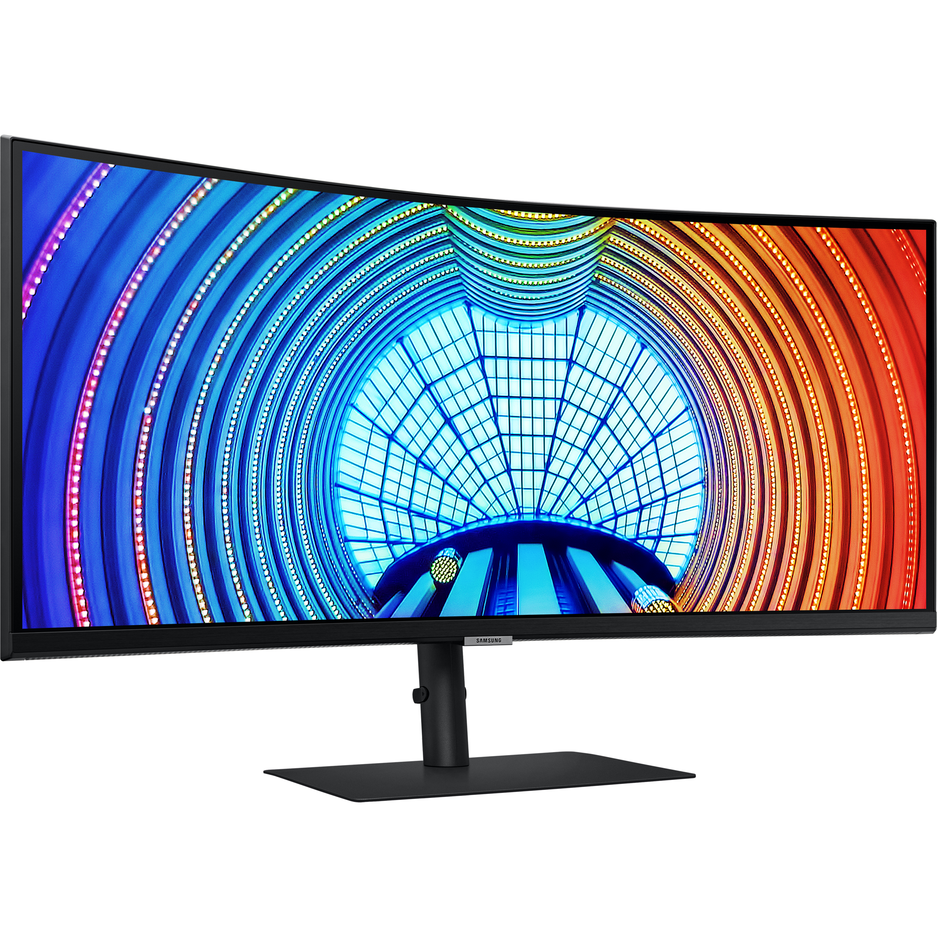 מסך מחשב קעור 34'' Samsung S34A654UBP VA UWQHD HDR10 FreeSync 100Hz - צבע שחור שלוש שנות אחריות ע
