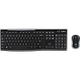 סט מקלדת ועכבר אלחוטיים Logitech MK270 - צבע שחור שנתיים אחריות ע