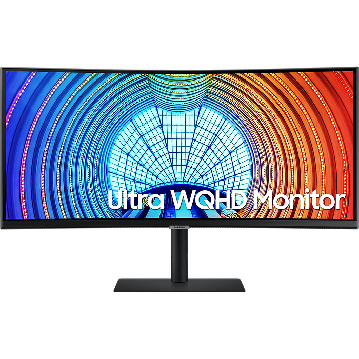 מסך מחשב קעור 34'' Samsung S34A654UBP VA UWQHD HDR10 FreeSync 100Hz - צבע שחור שלוש שנות אחריות עי היבואן הרשמי
