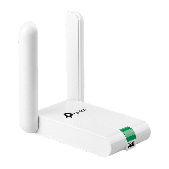 ‏כרטיס רשת אלחוטי TP-Link TL-WN822N 300Mbps High Gain Wireless USB Adapter - צבע שחור שלוש שנות אחריות עי היבואן הרשמי 