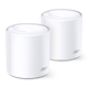 ראוטר אלחוטי 2 יחידות TP-Link Deco X20 AX1800 Whole Home Mesh Wi-Fi System - צבע לבן שלוש שנות אחריות ע