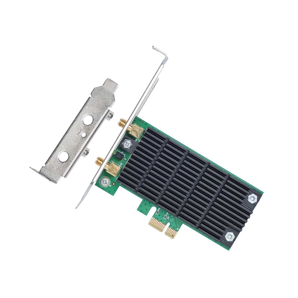 ‏כרטיס רשת אלחוטי TP-Link Archer T4E AC1200 Wireless Dual Band - צבע שחור שלוש שנות אחריות ע