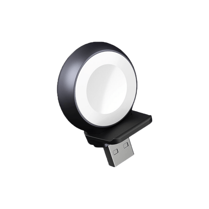 משטח טעינה אלחוטית ZENS Apple Watch USB A - צבע שחור שלוש שנות אחריות עי היבואן הרשמי