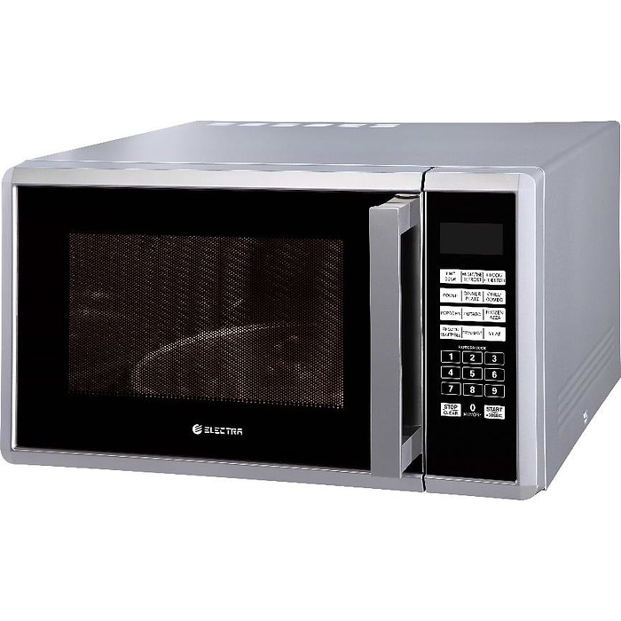 מיקרוגל Electra EEG100137S בנפח 25 ליטר - צבע כסף שלוש שנות אחריות ע"י היבואן הרשמי 