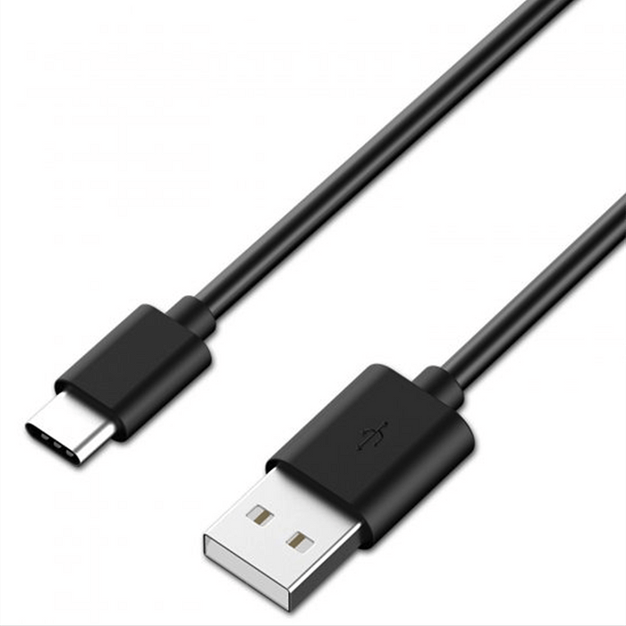 כבל מקורי Samsung Type-C - צבע שחור שנה אחריות עי היבואן הרשמי